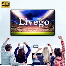Acessórios da tela do livego de hd para a tela de projeção dos dispositivos 4k datoo do windows do pc da tevê do andróide da tevê esperta