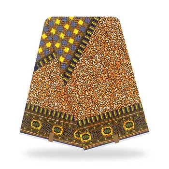 

african wax print fabric 100% Cotton Fabric Wax Print Fabric Ankara Veritable Real Wax Fabric 6Yards