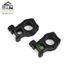 AIm-O страйкбол охотничий прицел кольцо Крепление M10 1 дюймов до 30 мм кольца с уровнем AO9020