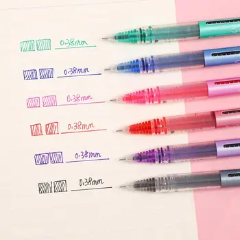 

1Pcs Colors Glitter Sketch Drawing Gel Pen 0.38mm Bright Ink Journal Pen Student Writing Pen Office School Stationery