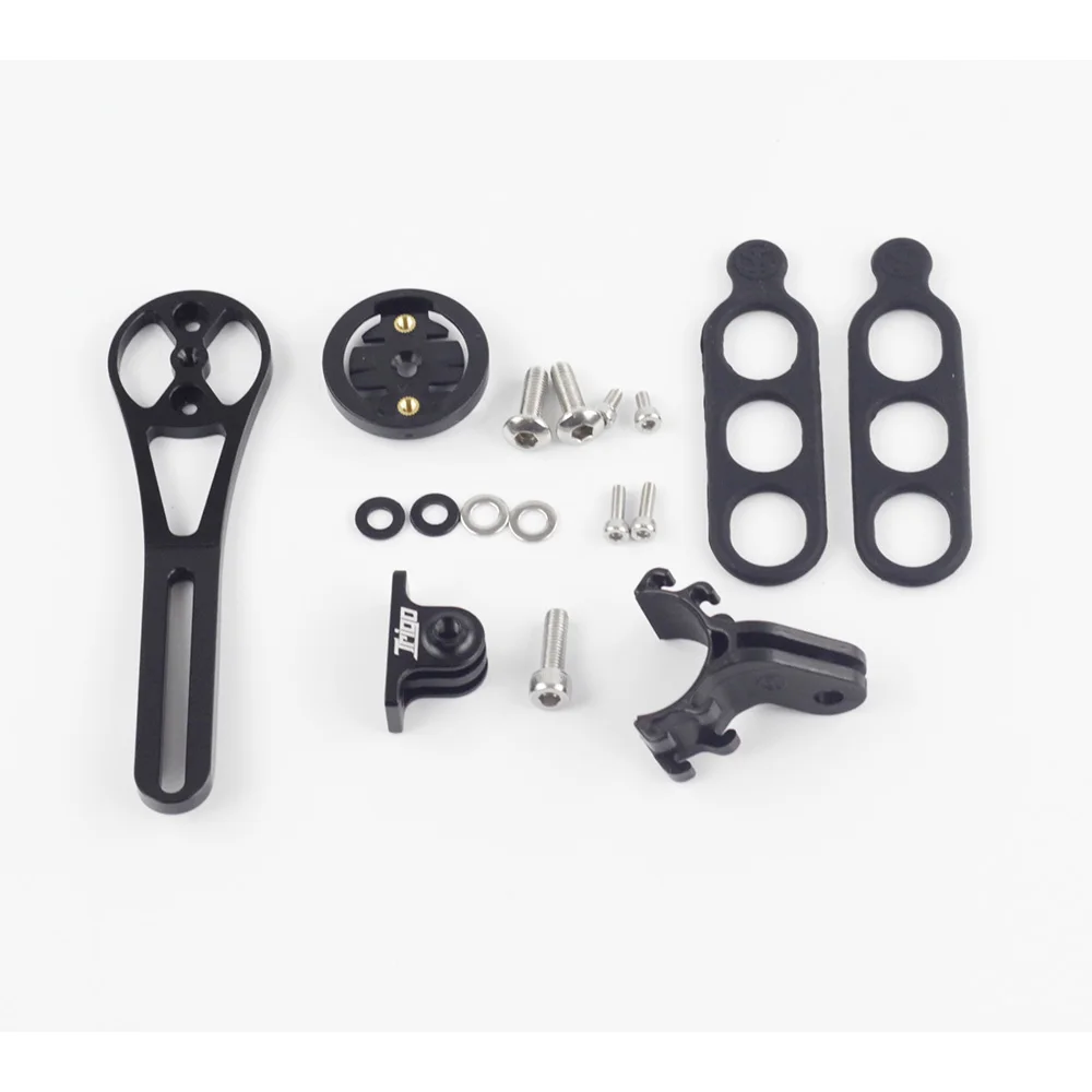for garmin light Интегрированное крепление для компьютера из 7075 сплава для GARMIN Edge 800 820 520 Bryton Rider IGPSPORT GOPRO светильник держатель - Цвет: for garmin light