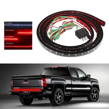 

Adeeing LED 48 " 60" Truck Tailgate LED Strip Light Bar Rubber Material with Reverse Brake Turn Signal for Car Accessoies