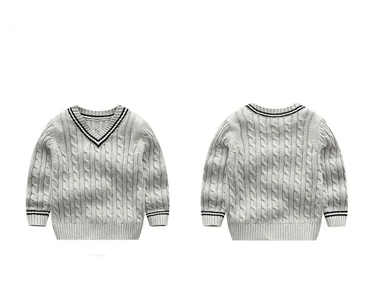 baby boys sweaters autumn winter European and American children's sweaters ins thickened knitted sweater