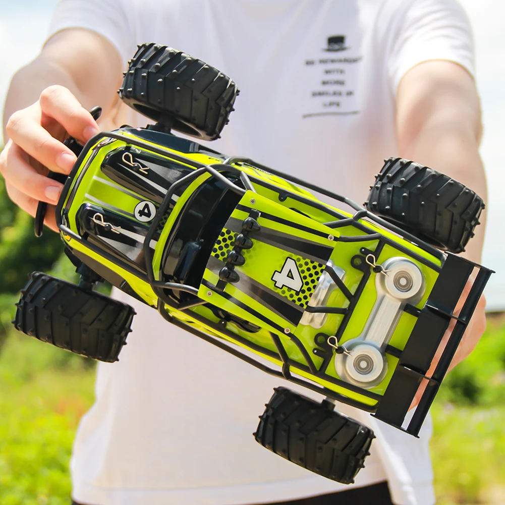 1: 16 Радиоуправляемая машина 2,4 ГГц 4WD пульт дистанционного управления высокоскоростная детская модель игрушки пикап Внедорожник 4 канала USB Перезаряжаемый подарок