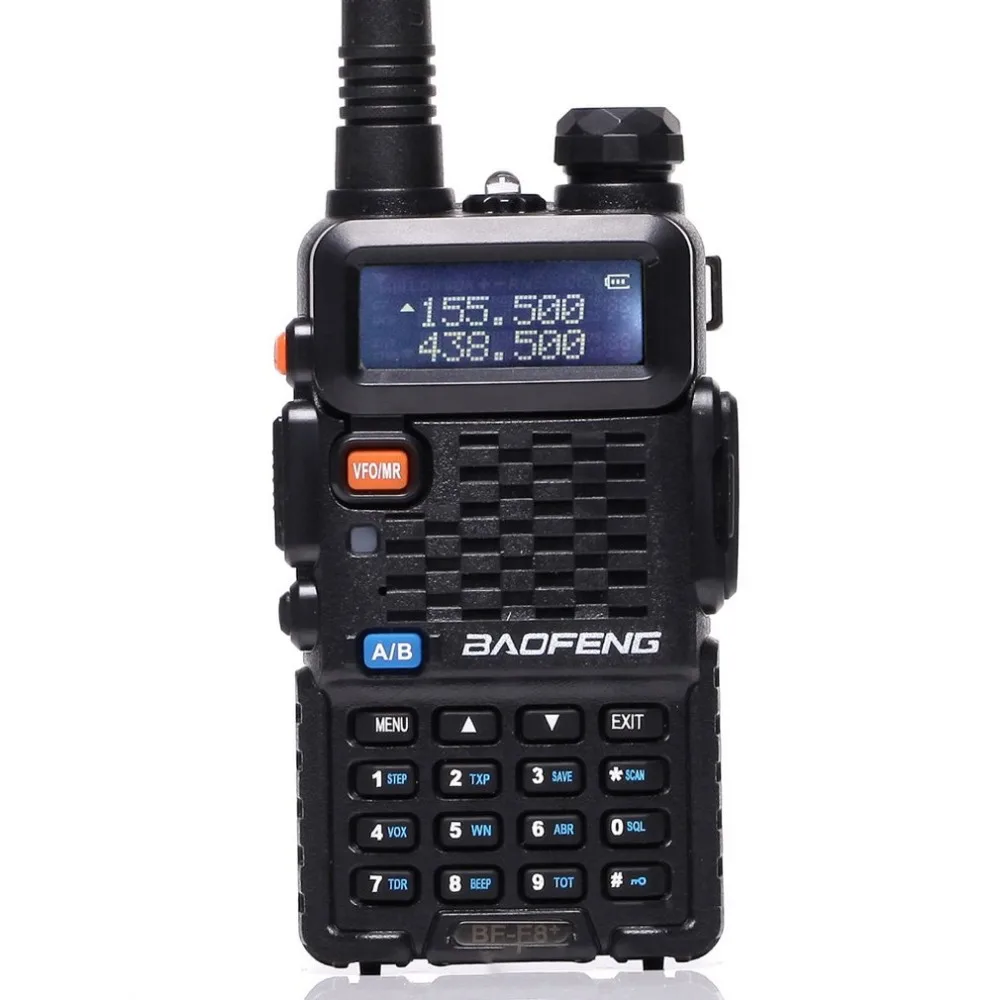 Двухдиапазонная 136-174/400-520 МГц FM двухсторонняя радиостанция рация США ЕС Великобритания изысканно разработанный прочный