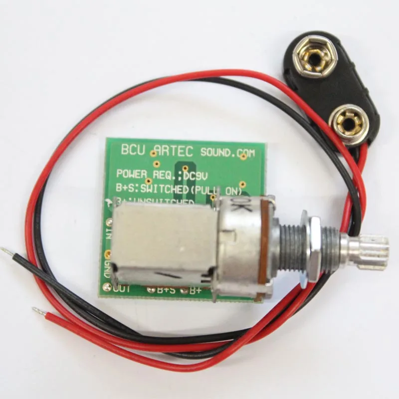 Electric guitar potentiometer BAND CONTROL UNIT/ACTIVE PARAMETRIC EQ