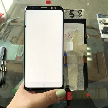

Super AMOLED LCD For Samsung Galaxy S8 G950 G950F G950FD Touch Screen Digitizer Display Assembly With Frame dead pixel