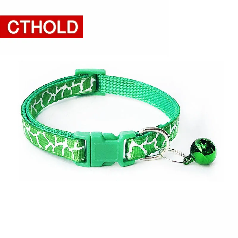 CTHOLD 100 шт./лот ошейник для питомца собаки Белый Узор Однотонный ошейник для собак мягкий разноцветный ошейники для маленьких и средних ошейники для больших собак регулируемые