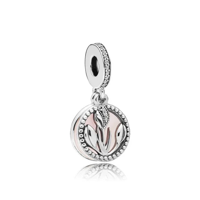 797825CZ-13.08 PDB DZ 21 RLLEQuality Оригинальное 925 пробы серебро 1:1 модное ожерелье с подвеской кулоном серии дам и девушек, ювелирное изделие, подарок - Цвет камня: 797825CZ-13.08