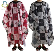 Резка волос водонепроницаемая ткань накидка для салона, парикмахерской фартук парикмахерские накидки 140*160 см GYH