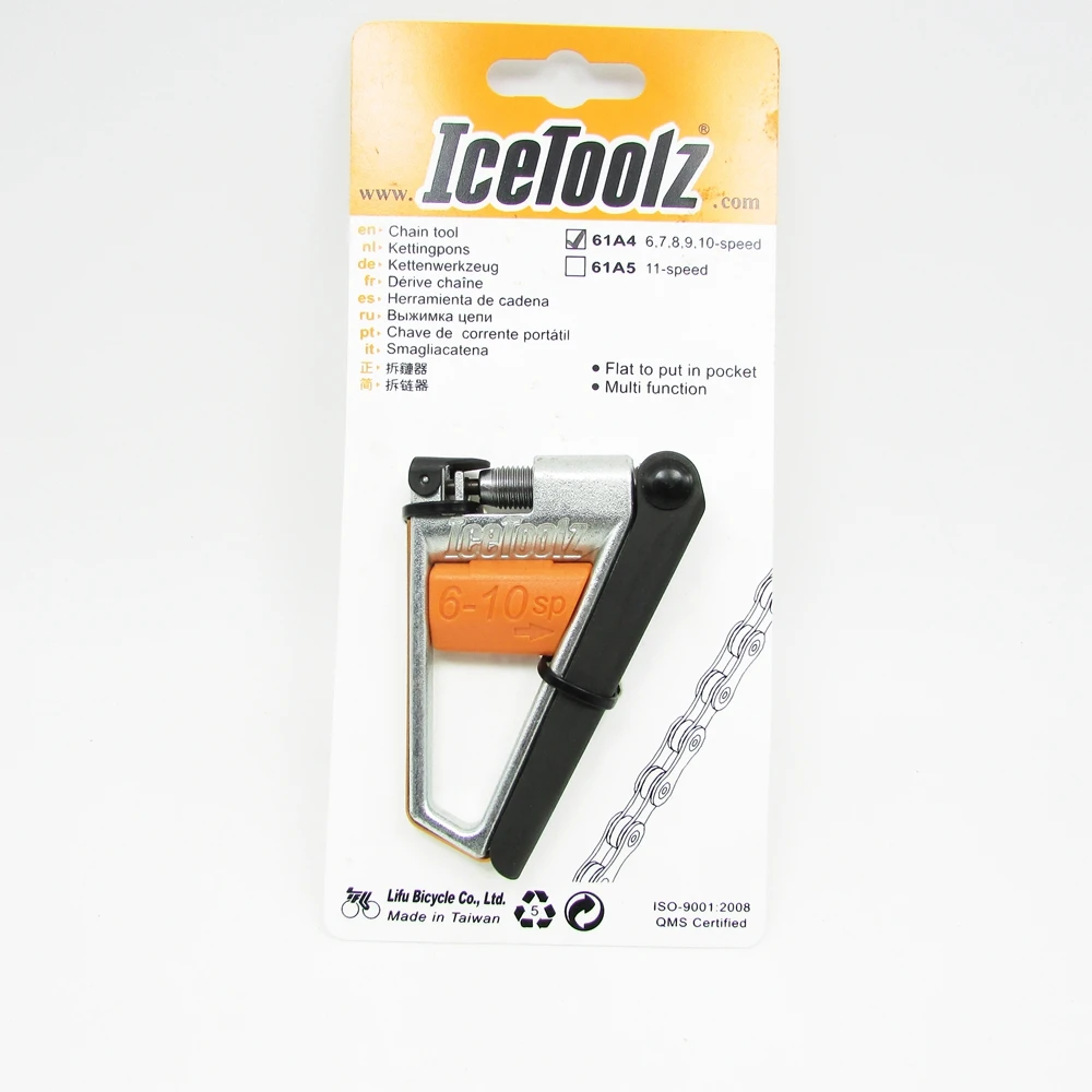 IceToolz 6s 7s 8s 9s 10s портативный цепной инструмент инструменты для ремонта велосипедов 61A4 ICE TOOLZ