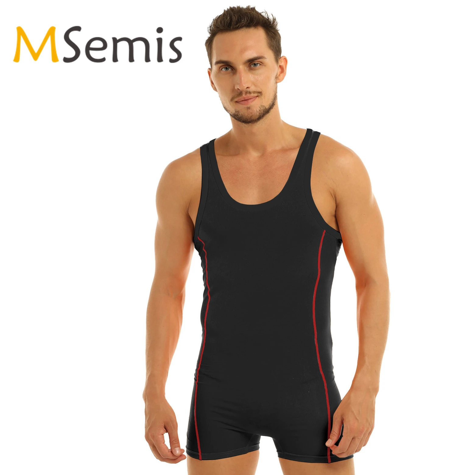 mens singlet swimsuit
