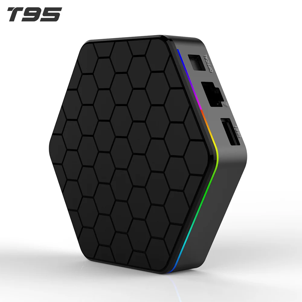 T95ZPLUS Android 7 1 2G16G 3G32G Смарт ТВ четырехъядерный LAN 1000M Full HD 1080P 4K 3D HDMI 2 0 2.4G5GWifi BT4.0 без
