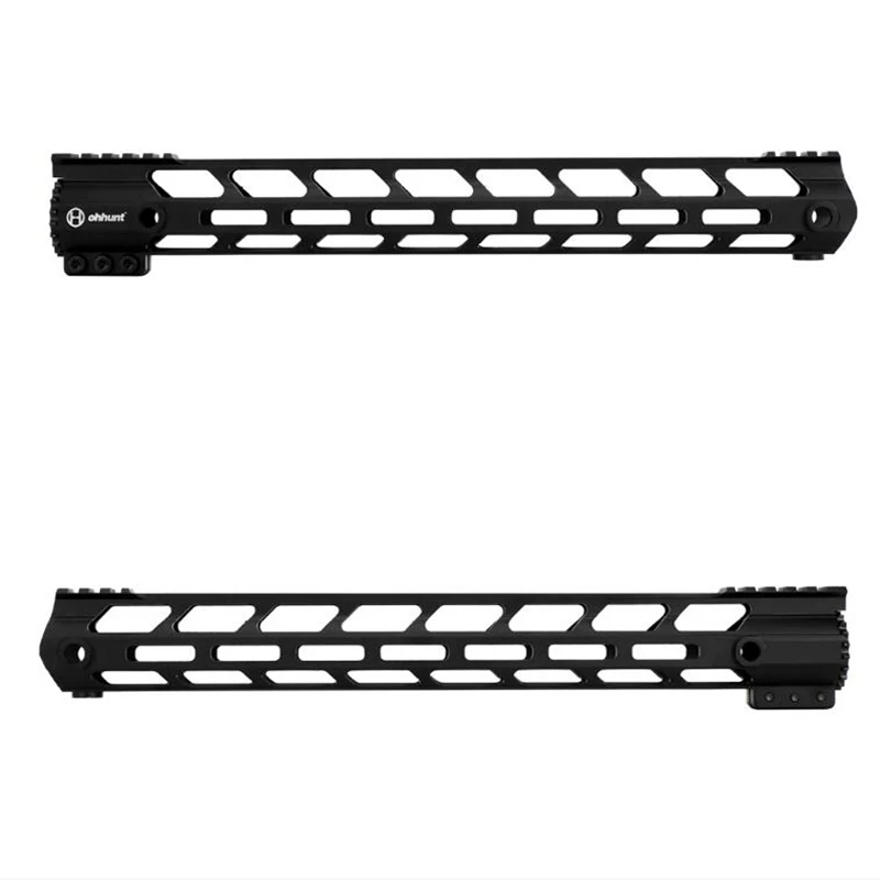 Ohhunt " 9" 1" 12" 13," 15" AR15 свободный поплавок M-LOK ствольная накладка Пикатинни рельс ультра легкий тонкий стиль стальная муфта ствола