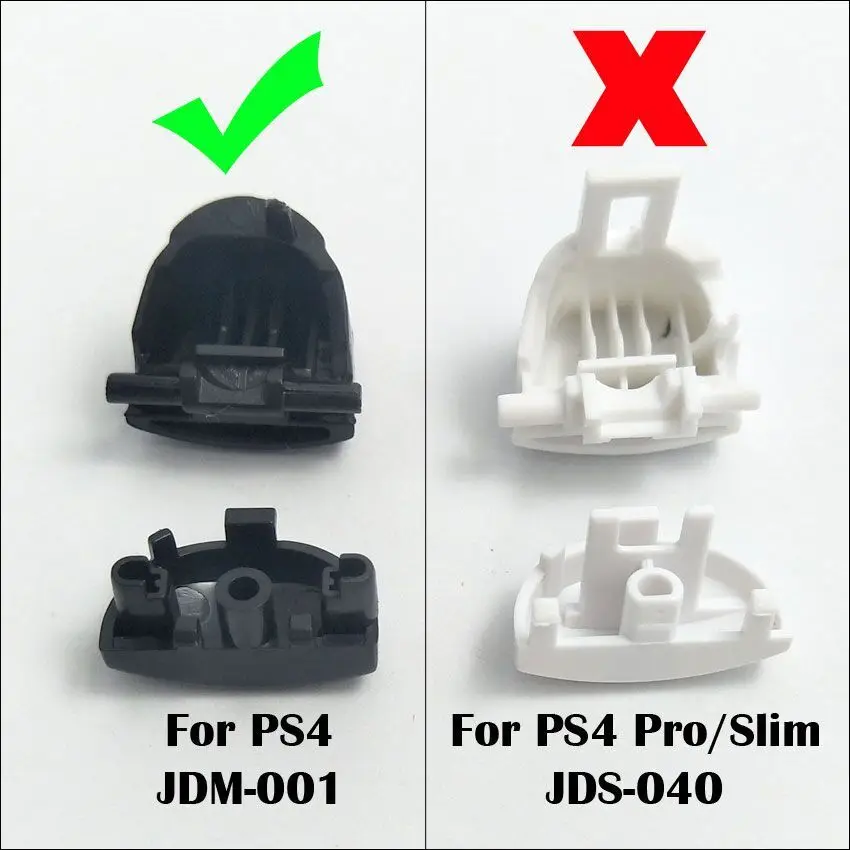 Dualshock Dualshock Dualshock Dualshock Controlador de Jogo Claro Frente e Tampa Traseira Shell - Image 3