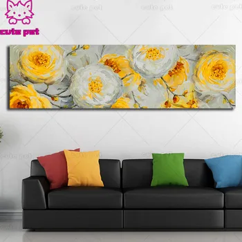 

5D DIY Diamond Painting yellowe flower rcross stitch mosaic full square/round diamond embroidery rhinestone painting decor art