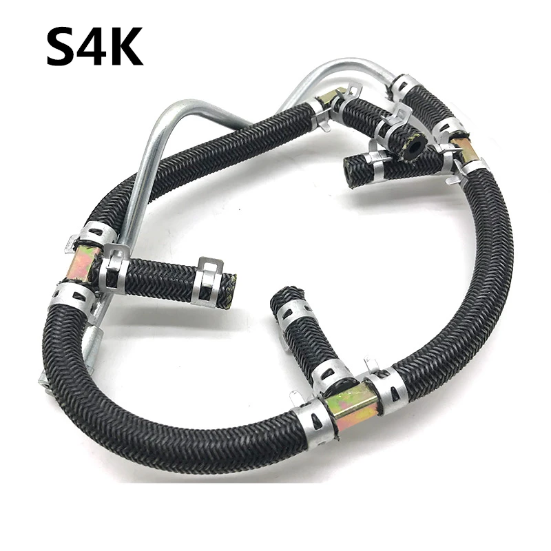 

For Excavator Parts Caterpillar E311/312B C Hyundai R110 High Pressure Return Pipe S4K Engine Fuel Injection Nozzle Return Pipe