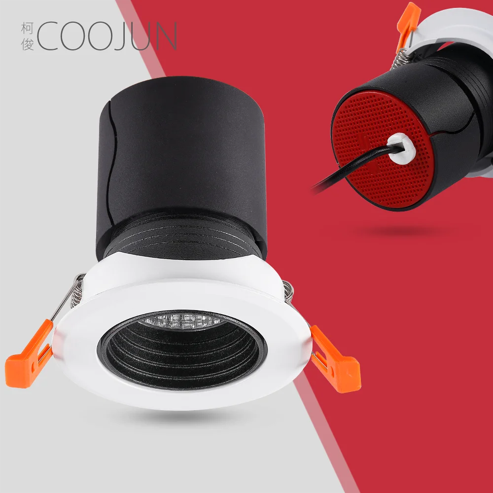 

COOJUN Focos Lights Lighting Faretti LED Incasso Spotlight Furniture Fixtures Spot LED Encastrable Ceiling Lights Down 7W 12W