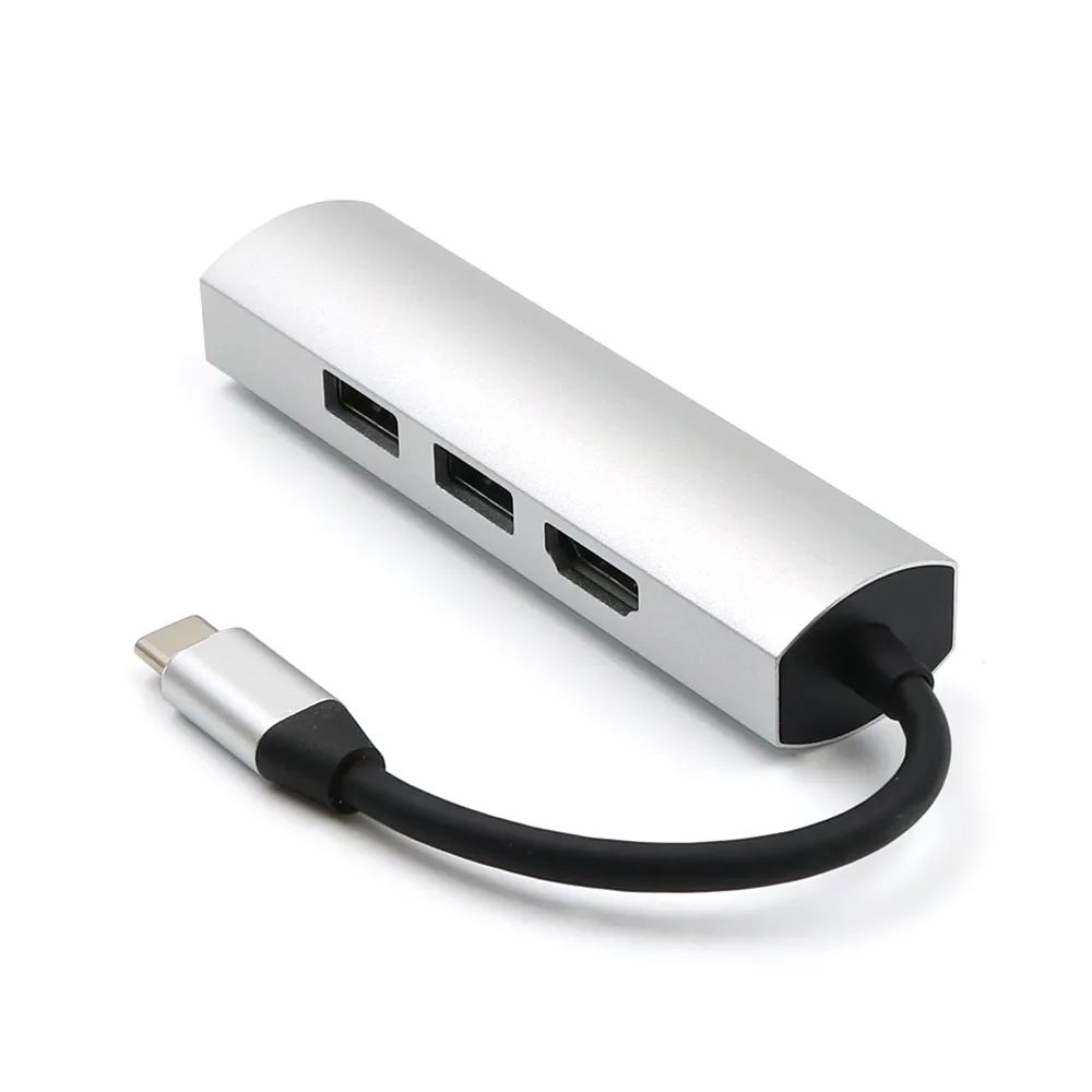 5 в 1 USB C концентратор USB-C-3,0 концентратор HDMI PD Thunderbolt 3 адаптер для MacBook samsung Galaxy S9/S10 huawei P30 Pro type C usb-хаб