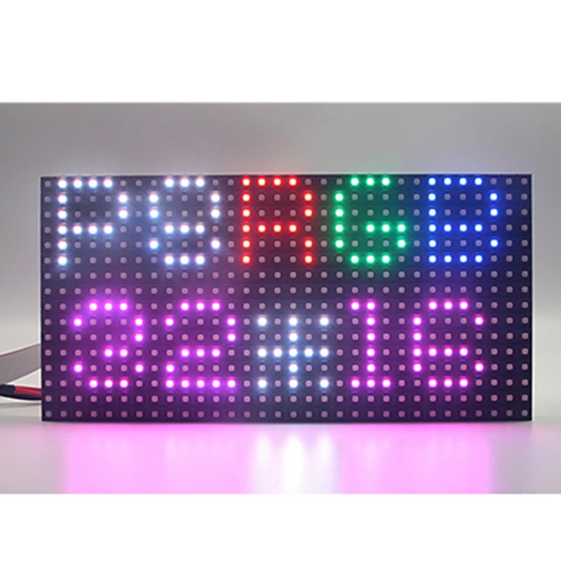 Hot Sale Waterproof P8 Outdoor LED TV Panel 256mmx128mm 1/4Scan 32*16Pixels Full Color LED Display Module