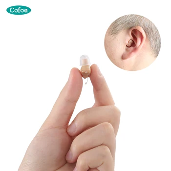 Cofoe Hearing Aid Invisible Hearing Aids For The Elderly Mini Sound Amplifier Ear Aid for the Hearing-impaired Patient hear aid acosound 430bte digital hearing aid hearing device sound amplifiers small bte hearing aids ear care tools for the elderly