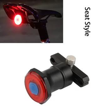 

Intelligent Induction Tail Light MTB Bike Cushion Light Bicycle Seat Pipe Light Speed Sensing Warning Lamp Cycling Flashlight