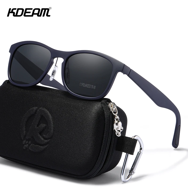 Мужские спортивные очки KDEAM ультралегкие поляризационные солнцезащитные