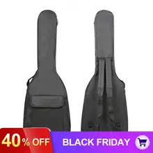 101x34x5 см 600D 5 мм Толстая Хлопковая Сумка для электрогитары мягкий чехол для переноски водонепроницаемый чехол для гитары с двойным плечевым ремнем