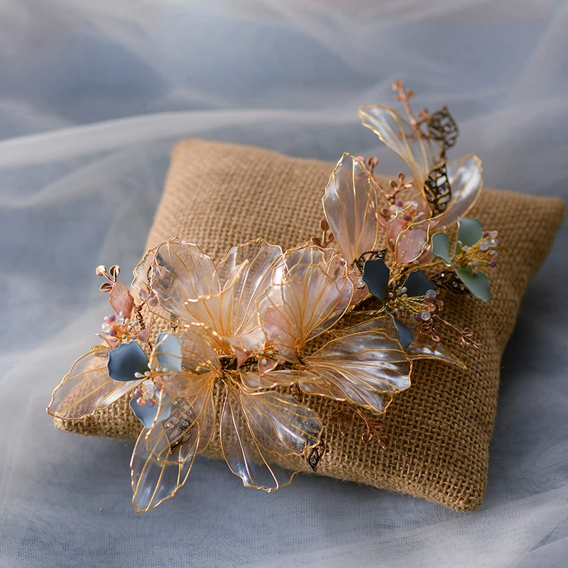 

Vintage Crystal Rhinestone Bridal Barrettes Headdress Crystal Brides Hairbands Wedding Hair Accessory