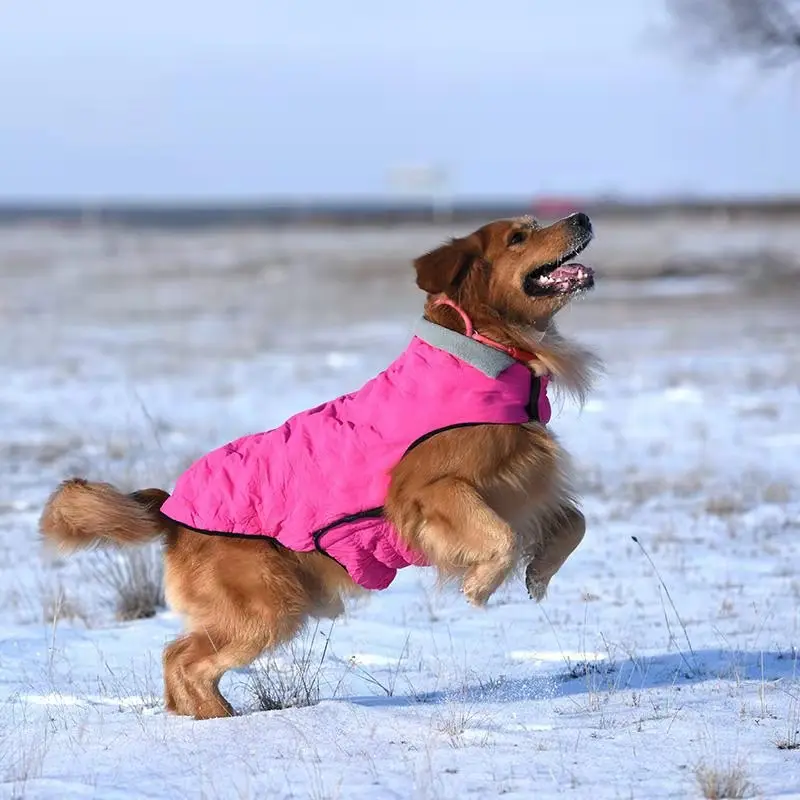 Winter clothes for dogs for Small Medium Dogs Warm Windproof Thicken Pet Padded Vest Puppy Costume For Teddy Dogs clothing