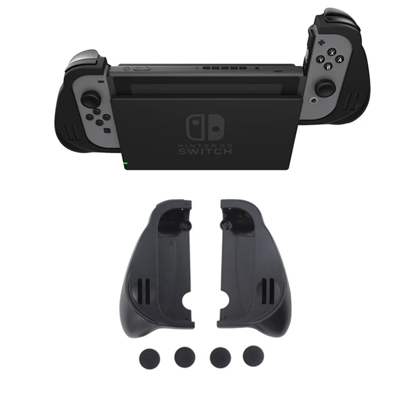 Дорожный переключатель с левой правой ручкой и рукоятками Joy-Con геймпад корпус с слотом для карт разделенные ручки 4 колпачки кнопок