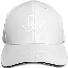 Техасская бейсбольная Кепка унисекс, Классическая Регулируемая Кепка на липучке