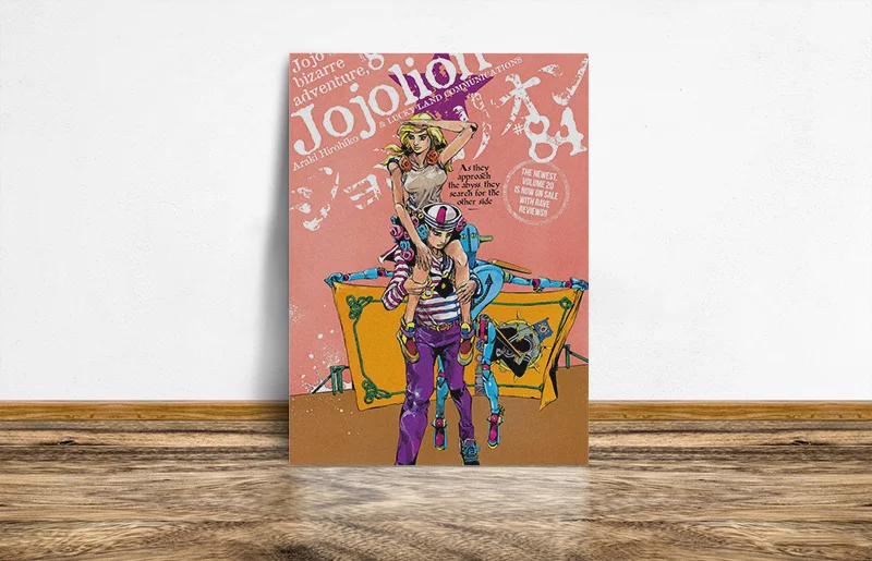 JOJO's Part 8 jojoolion аниме настенный Арт холст украшение постеры принты для гостиной домашняя декоративная картина для спальни