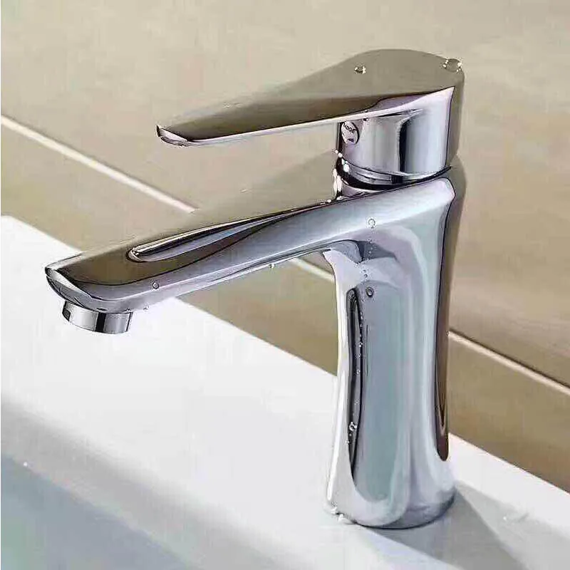 

Basin Faucet Hot And Cold Wash Basin Copper Single Bore Water Droplet Crossing Luoshui Leading Bathroom Sanitary Ware Manufactur