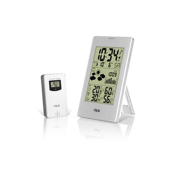 

Thermometer Hygrometer Barometer Wireless Weather Station Alarm Clock Weather Forecaster Station Wireless Backlight LCD Display
