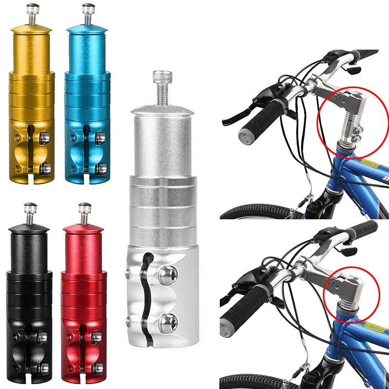 

Bicycle Stem Increased Control Tube Aluminum Alloy Extend Handlebar Stem Heightening Device Extender Bike Front Fork Accessories