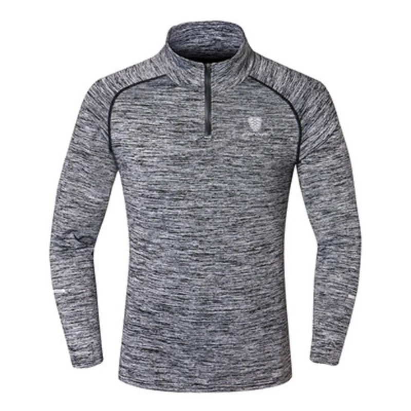 Новое поступление дышащая быстросохнущая Высококачественная уличная походная Спортивная одежда для мужчин - Цвет: Серый