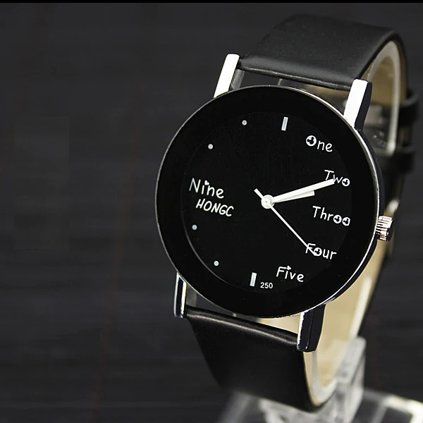 black-big 38mm Парные кварцевые наручные часы для мальчиков и девочек, подарок для студентов, часы для женщин, браслет-обруч для мужчин, креативные часы - Цвет: black-big 38mm