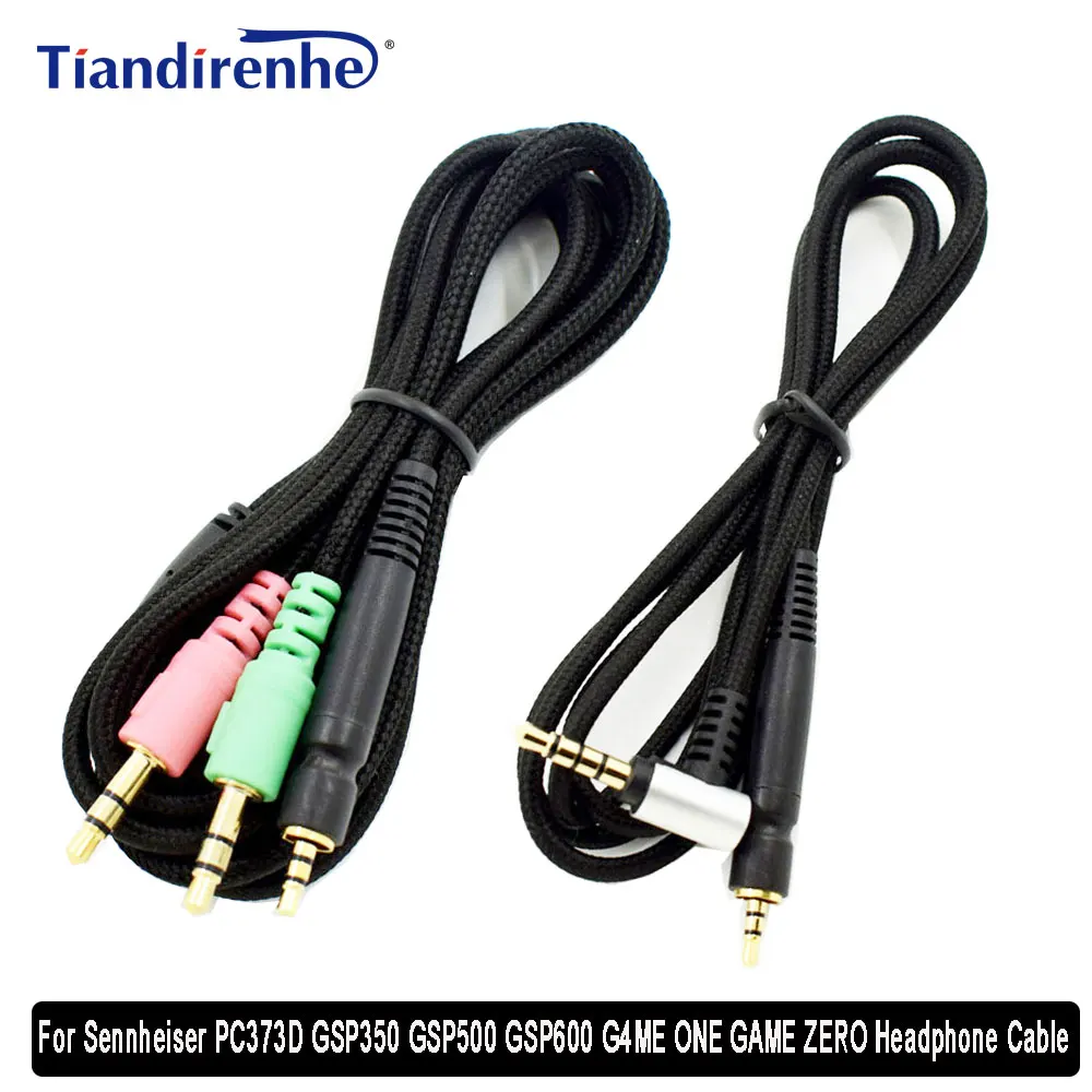 For Sennheiser PC373D GSP350 GSP500 GSP600 G4ME ONE GAME ZERO Headphone Cable Audio Line Game Headset Cable for Phone and Pc