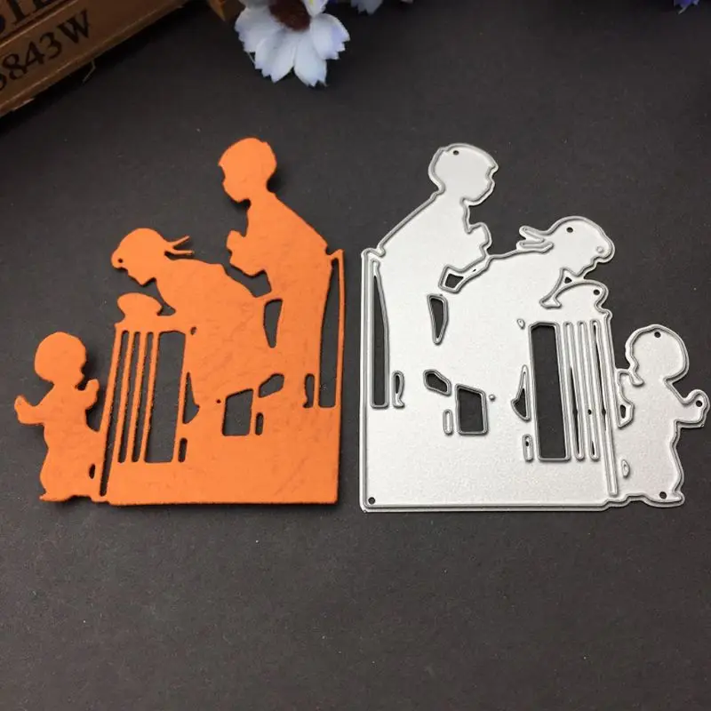 

1Set Care Baby Metal Cutting Dies Stencil DIY Scrapbooking Album Stamp Paper Card Embossing Crafts Decor