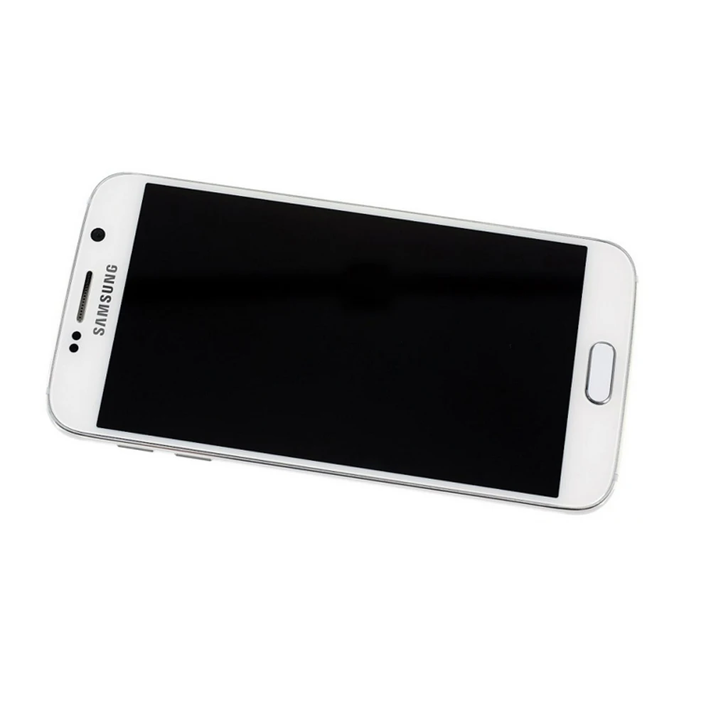 Samsung Galaxy S6 G920F разблокированный 4G GSM мобильный телефон Android Восьмиядерный 5," 16 МП ram 3 ГБ rom 32 Гб NFC