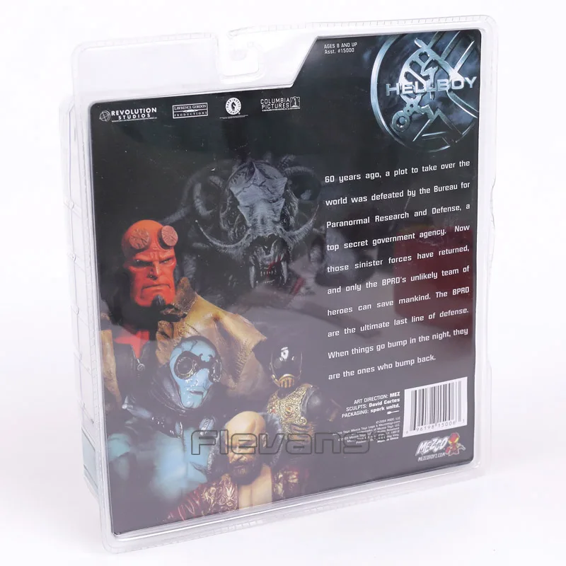 Mezco Hellboy Anung Un Rama с оружием 8 ''ПВХ фигурка Коллекционная модель игрушки
