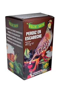 

Félix Soto, Conserva de carne de pollo (Perdiz Escabeche) - 415 gr.