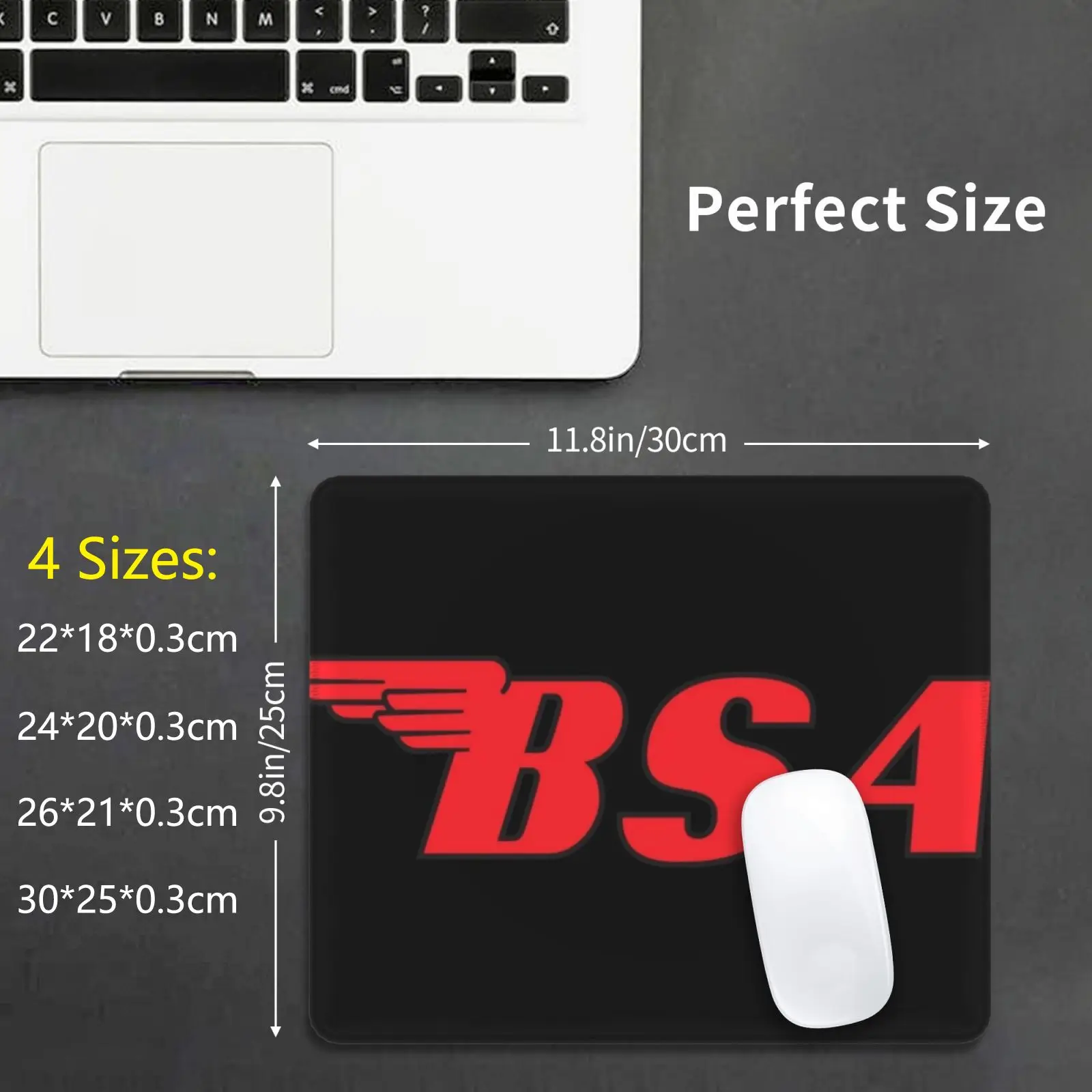 Bsa Motorcycles Logo 2 Mouse Pad Stampa Fai Da Te Moto Norton Retro Chopper Classic Motorcycle Matchless