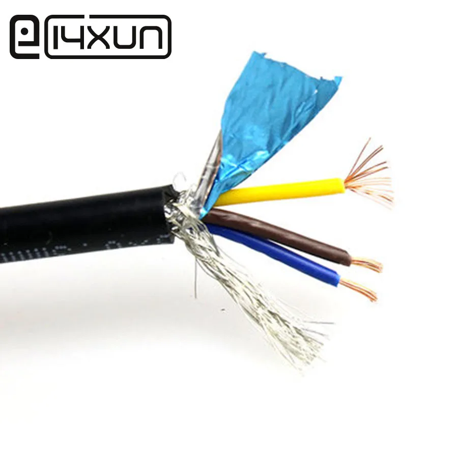 EClyxun 2-метровый DB9 Кабель RS232 линия 3P двойная экранированная DIY сварочная