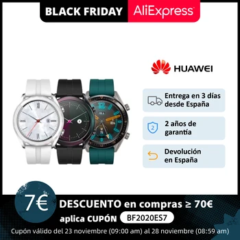 

HUAWEI Watch GT Elegant GPS-smart Watch black white AMOLED screen 1.2 inch