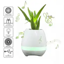 K3 умный музыкальный цветочный горшок динамик Простой дизайн маленький и свежий беспроводной bluetooth 4,1 USB динамик для домашнего и офисного использования