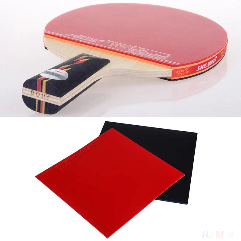 Rubber Pips-in Table Tennis Racket Sponge For Ping Pong Paddle Red// Black