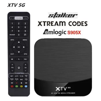 

MEELO+ XTV Smart Tv Box Android 9.0 Amlogic S905X 1GB 8GB RAM Built in 2.4G 5G WiFi 10M/100M LAN 4K HD Youtube Tv Box