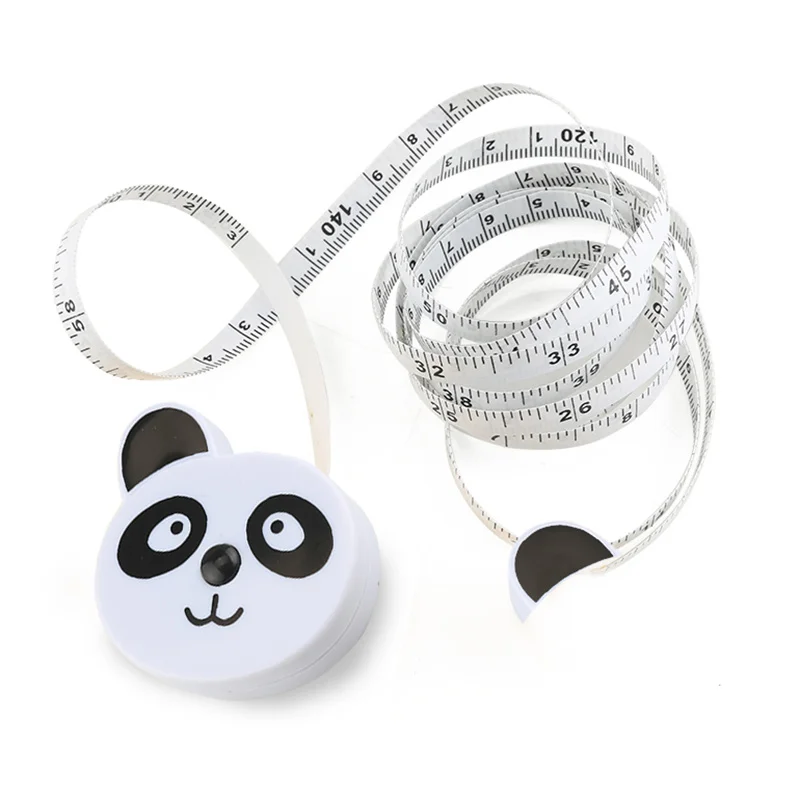 WINTAP 1.5M Tape Measuring Body Tape Ruler Measure For Sewing Tailor Fabric Retractable Cute Cartoon Shape Measurements Tool loggers tape measure